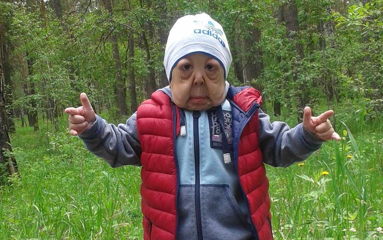 В Казахстане живет мальчик