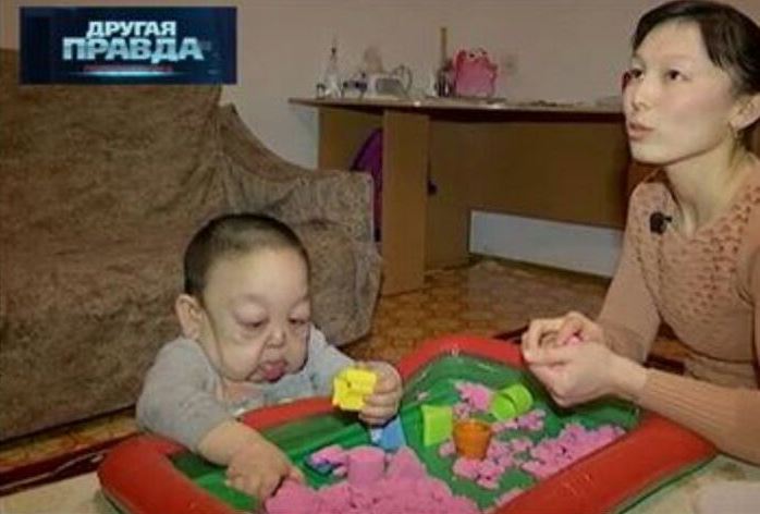 В Казахстане живет мальчик