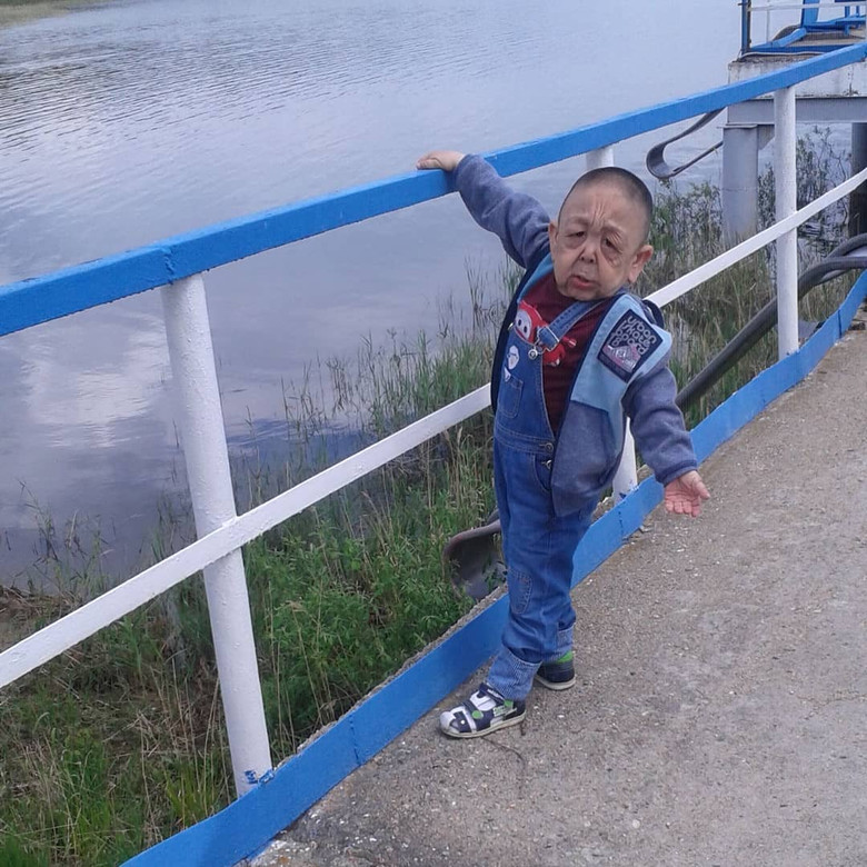 В Казахстане живет мальчик